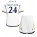 Real Madrid Arda Guler #24 Barnkläder Hemma matchtröja till baby 2023-24 Kortärmad (+ Korta byxor) Billigt